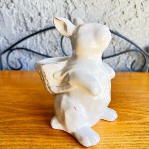 White Ceramic Bunny by World Market